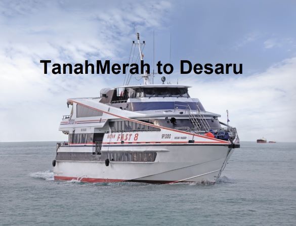 Batam Fast Ferry Ticket - TanahMerah - Desaru (1 Way/2 Way)